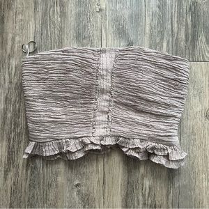 ZARA Tube Crop Top